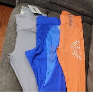 Gymshark& mission women's medium workout pants